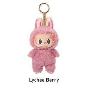 NIB confirmed “Lychee Berry” Exciting Macaron Labubu bag charm
